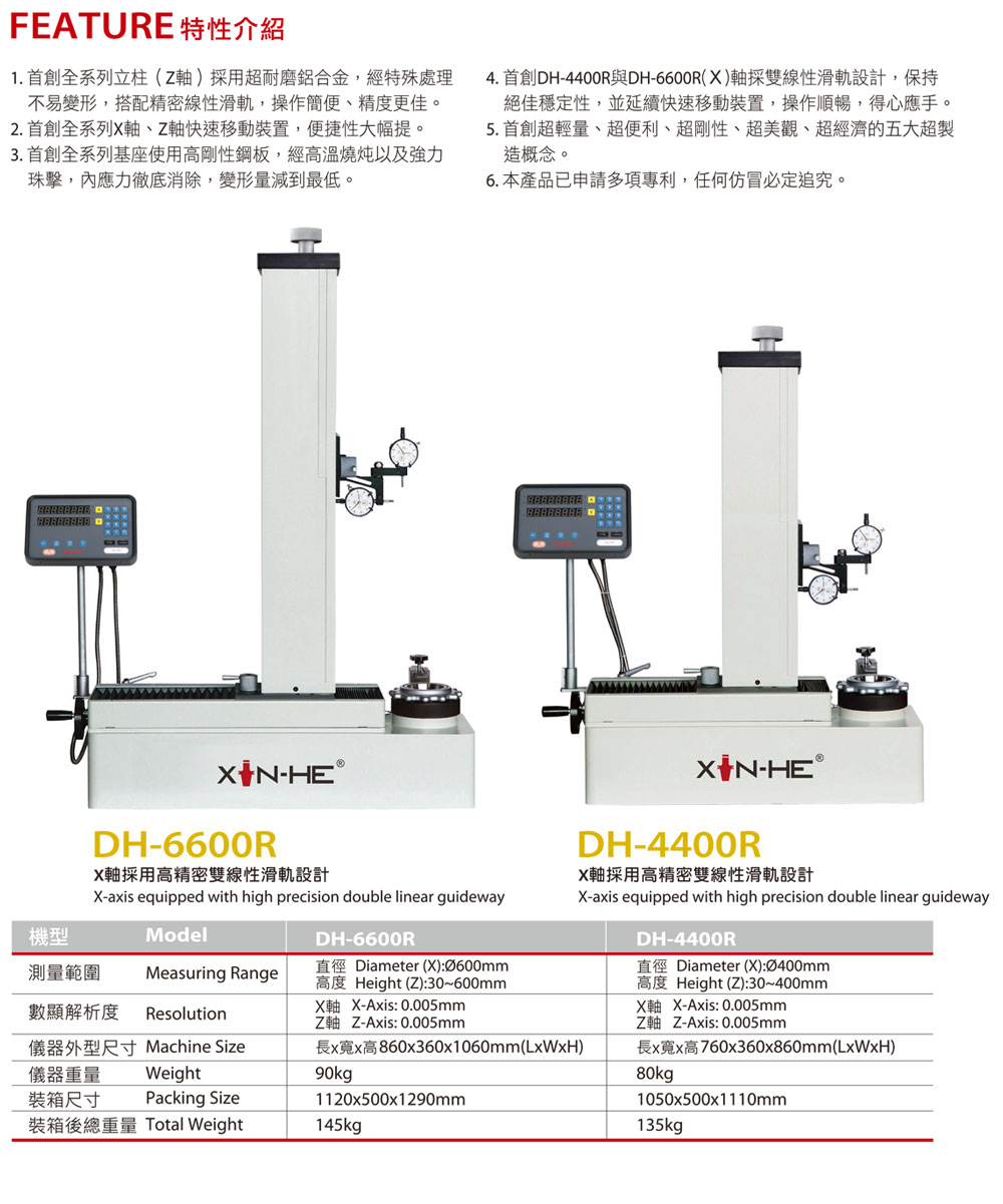 DH 刀具預調儀系列